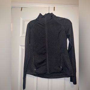 All in motion grey zip up jacket
